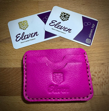 Credit Card Leather Wallet - Hand Stitched